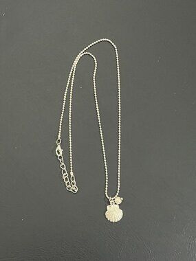 Clam Shell Necklace 20" Long